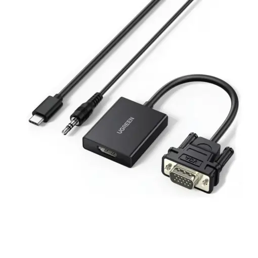 Ugreen 50945 VGA Male to HDMI Female Adapter