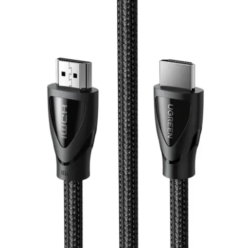 Ugreen 80402 8K Male to Male HDMI 2.1 Braided Cable - 1.5m