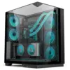 EASE EC125 Glass Case - Black - 5 Infinity ARGB Fans Preinstalled - Image 2