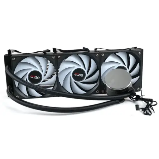 EASE ELC360 ARGB 360mm AIO Liquid Cooler with Temperature Display