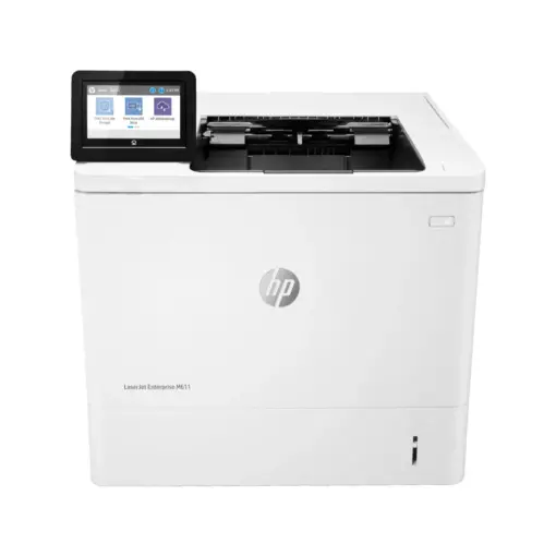 HP LaserJet Enterprise M611DN Printer, Auto Duplex Printing, 2 Paper Trays, HP Sure Start