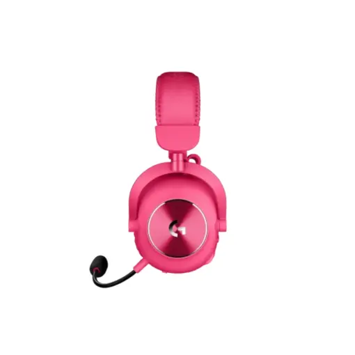 Logitech G PRO X 2 Lightspeed Wireless Gaming Headset, Detachable Boom Mic, 50mm Graphene Drivers, DTS:X Headphone 2.0, 7.1 Surround, Bluetooth/USB/3.5mm Aux, Compatible with PC, PS5, PS4, Nintendo Switch - Pink - Image 2