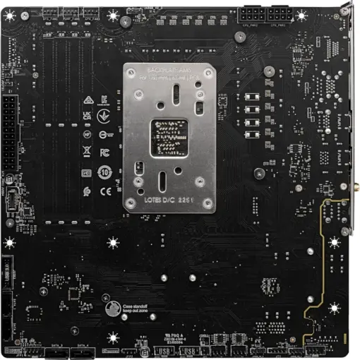 MSI B650M Project Zero WiFi Gaming Motherboard (AMD Ryzen 9000/8000/7000 Series Processors, AM5, DDR5, PCIe 4.0, M.2 Slots, SATA 6Gb/s, USB 3.2 Gen 2, HDMI/DP, Wi-Fi 6E, Bluetooth 5.3, 2.5Gbps LAN, mATX) - Image 5