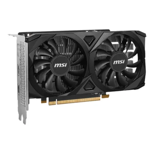 MSI Gaming GeForce RTX 3050 VENTUS 2X E 6G OC Graphics Card, GDDR6, 96-Bit, 1492 MHz, 14Gbps, HDMI/DP, Ampere Architecture - Image 3