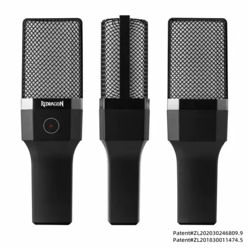 Redragon GM212 Adne RGB Streaming Microphone with Pop Filter - Image 3