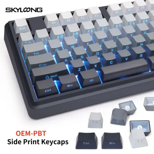 SKYLOONG GK104Pro Dual-Screen Tri-mode Wireless RGB Mechanical Keyboard - Twilight