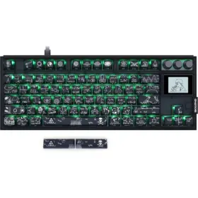 SKYLOONG GK87 Pro Wireless Mechanical Keyboard with TFT Screen - Crazy Scientist