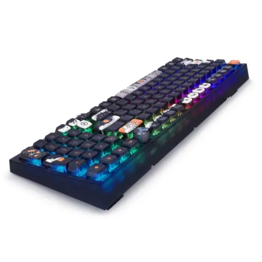 SKYLOONG GK980 Optical Wired RGB Mechanical Keyboard - Dark Tale