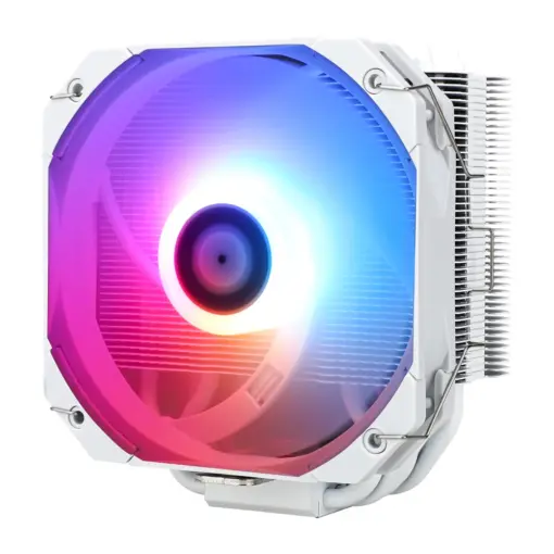 Thermalright Assassin King 120 Mini ARGB V3 CPU Air Cooler - White