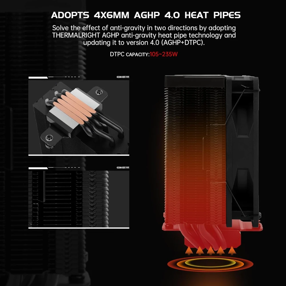 Thermalright Assassin Spirit 120 Vision LCD ARGB CPU Air Cooler