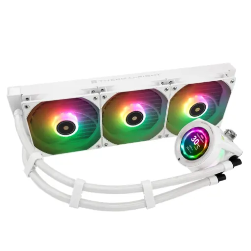 Thermalright Core Vision 360 ARGB 360mm AIO Liquid CPU Cooler, IPS LCD Screen