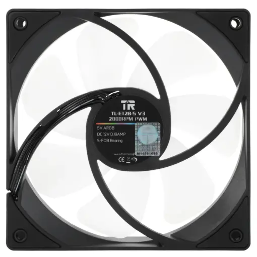 Thermalright TL-E12B-S V3 ARGB 120mm Case Fan - Black - Image 7