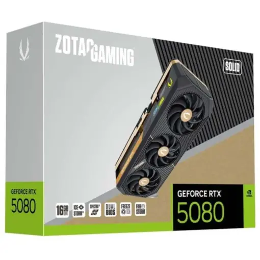 ZOTAC GAMING GeForce RTX 5080 SOLID 16GB GDDR7 Graphics Card - Image 8