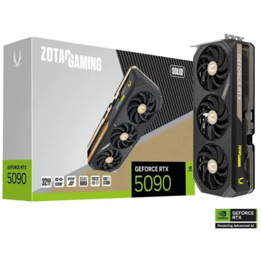 ZOTAC GAMING GeForce RTX 5090 SOLID 32GB GDDR7 Graphics Card