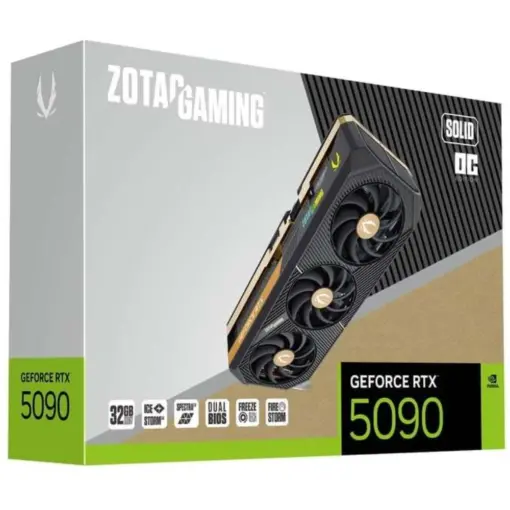 ZOTAC GAMING GeForce RTX 5090 SOLID OC 32GB GDDR7 Graphics Card - Image 8