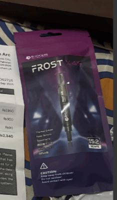 ID-COOLING FROST X45 Ultra High Thermal Paste - 4g photo review