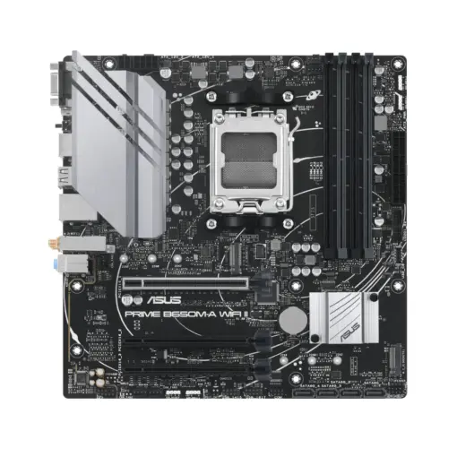 ASUS Prime B650M-A WiFi II DDR5 AMD AM5 microATX Motherboard - Image 2