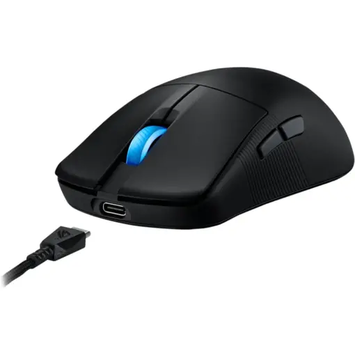 ASUS ROG Harpe Ace Mini Wireless Gaming Mouse, 49g Lightweight, AimPoint Pro 42K Optical Sensor, Optical Micro Switches, ROG Polling Rate Booster, Esports & FPS Gaming, Small/Medium - Image 4