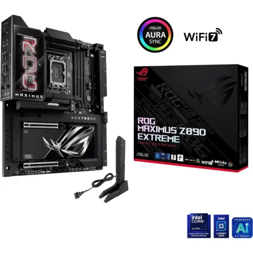 ASUS ROG Maximus Z890 EXTREME WIFI DDR5 LGA1851 ATX Motherboard Supports Intel Core Ultra Processors