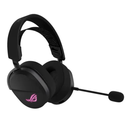 ASUS ROG Pelta (A501) Wireless Gaming Headset, BT/ROG SpeedNova 2.4GHz/USB-C, Lightweight 309g, 50mm ROG Titanium-Plated Drivers, 10mm Super-Wideband Mic, RGB, 70HR Battery, Compatible with PC/Switch/PS5 - Image 5