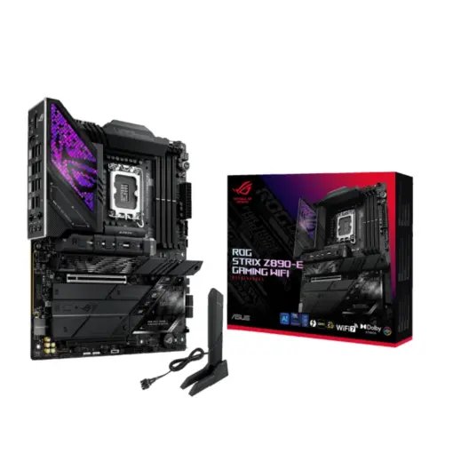 ASUS ROG STRIX Z890-E GAMING WIFI DDR5 LGA1851 ATX Motherboard Supports Intel Core Ultra Processors