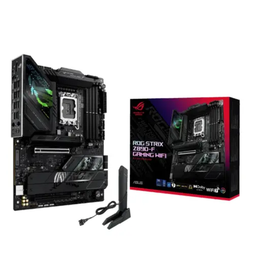 ASUS ROG STRIX Z890-F GAMING WIFI DDR5 LGA1851 ATX Motherboard Supports Intel Core Ultra Processors