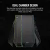 CORSAIR iCUE LINK 2500X RGB Small-Tower mATX Dual Chamber PC Case - 2x CORSAIR RX120 RGB Fans Included – Black - Image 4