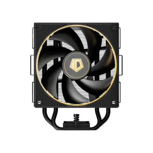 ID-COOLING FROZN A410 GDL (GOLD) Dual Fan CPU Air Cooler, Single Tower with 2x120mm FDB Fans in a Push-pull Configuration, Noninterference With RAM, Compatible With Intel and AMD Latest Sockets - Image 2