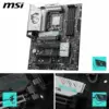 MSI B860 Gaming Plus WiFi Motherboard, ATX - Supports Intel Core Ultra Processors (Series 2), LGA 1851 - DDR5 Memory Boost 8600+ MT/s (OC), PCIe 5.0 x16 x16, M.2 Gen5, Intel Killer 5G LAN, Wi-Fi 7 - Image 4