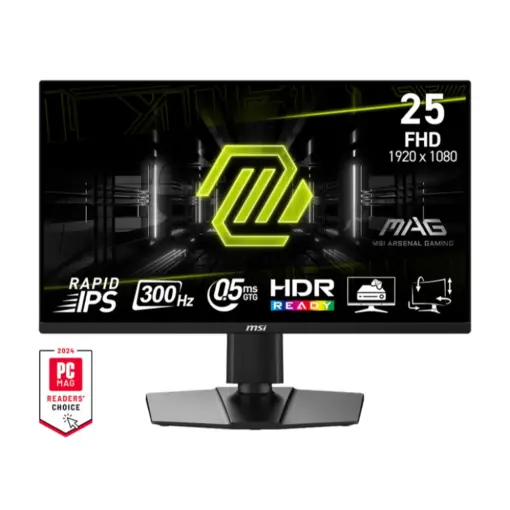 MSI MAG 255PXF 24.5" 1080p 300Hz 0.5ms IPS Gaming Monitor