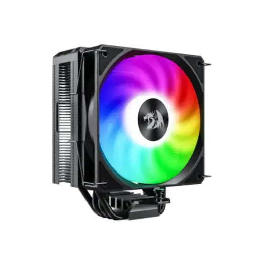 Redragon CC-1013 Digital ARGB CPU Cooler, 12cm, 4 Heat Pipes