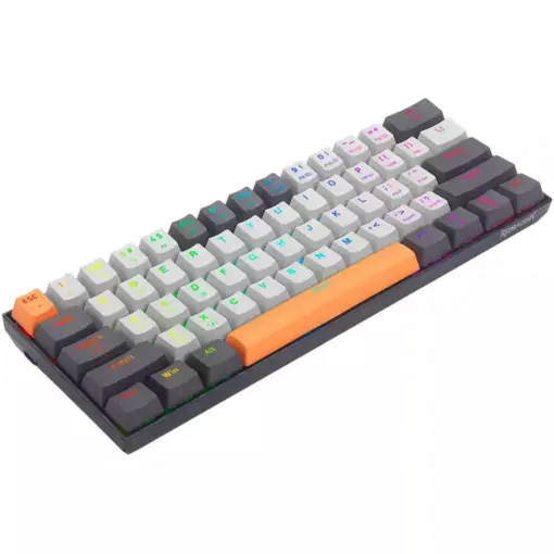 Redragon K644 GG RGB Caraxes Wired Gaming Keyboard, 60% Size, Outemu Red Switches, Anti-ghosting - Image 2