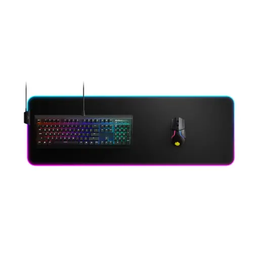 SteelSeries QCK PRISM Cloth RGB Gaming Mousepad - XL