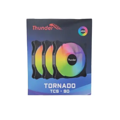 Thunder Tornado TCS-90 3 ARGB Fan Kit - Black