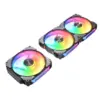COUGAR APOLAR 120 ARGB Modular Case Fan, 3 Fan Pack, Tool-free Quick-release Connectivity, HDB Hydrodynamic Bearings, 2200 RPM - Black - Image 7