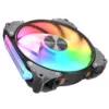 COUGAR APOLAR 120 ARGB REVERSE BLADE Modular Case Fan, 3 Fan Pack, Tool-free Quick-release Connectivity, HDB Hydrodynamic Bearings, 2200 RPM - Black - Image 3