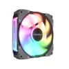 COUGAR APOLAR 120 ARGB REVERSE BLADE Modular Case Fan, 3 Fan Pack, Tool-free Quick-release Connectivity, HDB Hydrodynamic Bearings, 2200 RPM - Black - Image 5