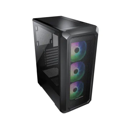 COUGAR Archon 2 Mesh RGB ATX Mid Tower PC Case - Black - Image 2