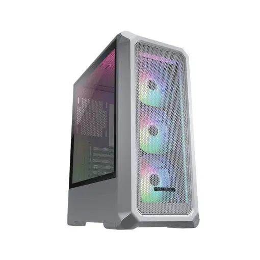 COUGAR Archon 2 Mesh RGB ATX Mid Tower PC Case - White