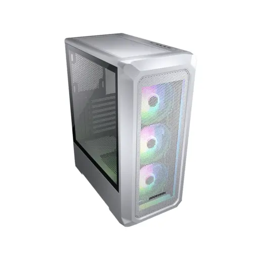 COUGAR Archon 2 Mesh RGB ATX Mid Tower PC Case - White - Image 2