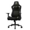 COUGAR DEFENSOR Gold F Ergonomic Office/Gaming Chair, Adjustable Height and Tilt, 155º Recline, 4D Folding Armrests, Magnetic Memory Foam Neck Pillow, Durable Hyper-dura Leatherette Upholstery, Woven Fabric, Back Pockets, 120kg Capacity - Black/Gold - Free Shipping - Image 3