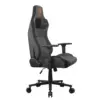 COUGAR DEFENSOR Gray F Ergonomic Office/Gaming Chair, Adjustable Height and Tilt, 155º Recline, 4D Folding Armrests, Magnetic Memory Foam Neck Pillow, Durable Hyper-dura Leatherette Upholstery, Woven Fabric, Back Pockets, 120kg Capacity - Gray/Orange - Free Shipping - Image 4
