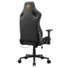 COUGAR DEFENSOR Gray F Ergonomic Office/Gaming Chair, Adjustable Height and Tilt, 155º Recline, 4D Folding Armrests, Magnetic Memory Foam Neck Pillow, Durable Hyper-dura Leatherette Upholstery, Woven Fabric, Back Pockets, 120kg Capacity - Gray/Orange - Free Shipping - Image 6