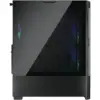 COUGAR Duoface RGB E-ATX Mid Tower PC Case, Tempered Glass, Two Distinctive Front Panels: Mesh & RGB, Up to 280mm Radiator Support, USB 3.0*2, USB 2.0, Pre-Installed Front 2*140 & Rear 1*120 ARGB Fans - Black - Image 6