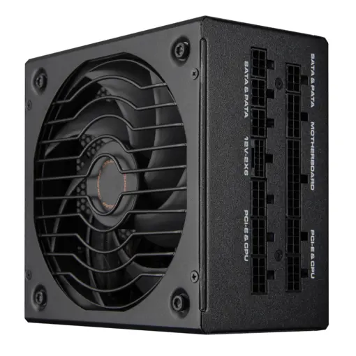 COUGAR GLE 1000W 80 PLUS Gold Fully Modular Power Supply, Supports PCIe 5.1/ATX 3.1, 100% Refined Japanese Capacitors, Durable HDB Fan with Integrated Stabilizing Ring - Image 2