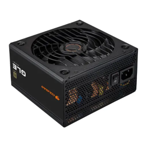 COUGAR GLE 1000W 80 PLUS Gold Fully Modular Power Supply, Supports PCIe 5.1/ATX 3.1, 100% Refined Japanese Capacitors, Durable HDB Fan with Integrated Stabilizing Ring - Image 3