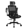 COUGAR SPEEDER ONE Gaming/Office Racing-inspired Ergonomic Chair, 2D Folding Armrest & Adjustable Headrest, Breathable Mesh Fabric, Lumbar Support and Seat Depth - Black - Free Shipping - Image 6