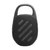 JBL CLIP5 Bluetooth Speaker, USB C Charging, IP67 Dustproof, Waterproof, App Compatible, Carabiner Structure, Passive Radiator Included, Portable - Black - Image 3
