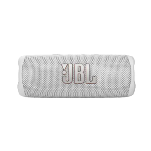 JBL Flip 6 - Portable Bluetooth Speaker, Powerful Sound and Deep Bass, IPX7 Waterproof, 12 Hours of Playtime, PartyBoost for Multiple Speaker Pairing for Home, Outdoor and Travel - White - Image 2