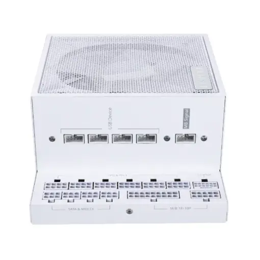 Lian Li Edge 850W Full Modular Power Supply - 80 Plus Platinum-ATX 3.0, 3.1-PCIE 5.1-L-Shape Design for Dual Chamber Case - White - Free Shipping - Image 3